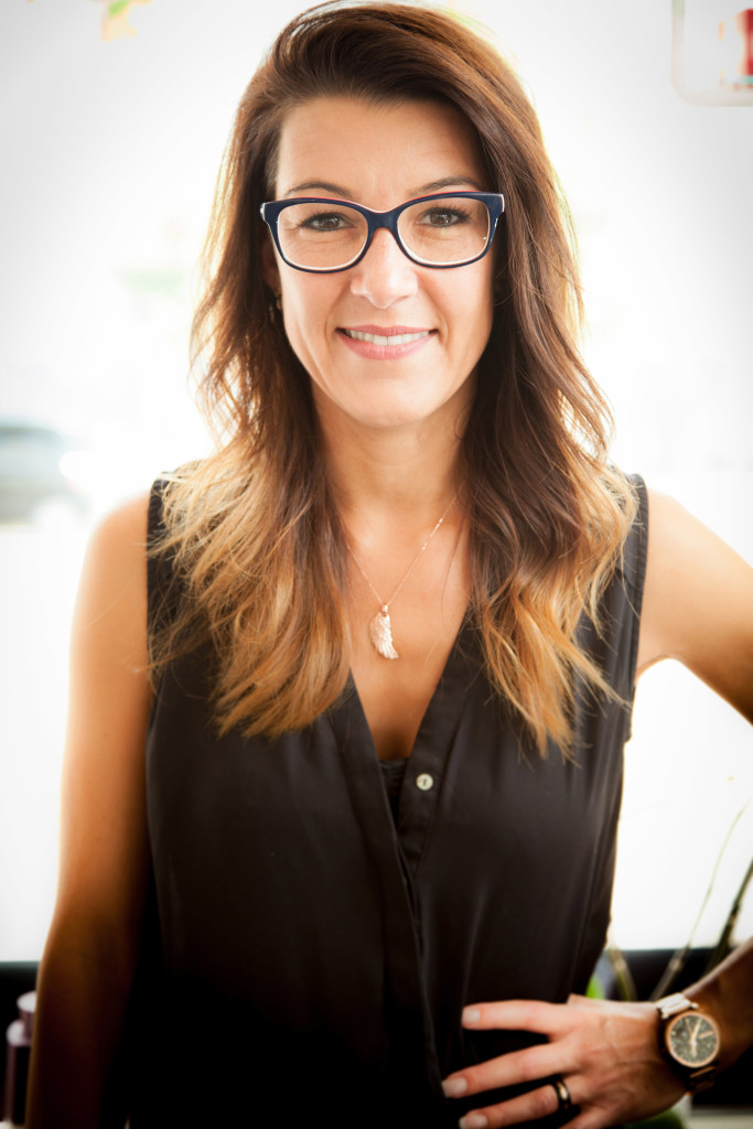 Friseurmeisterin Melanie Müller im Salon